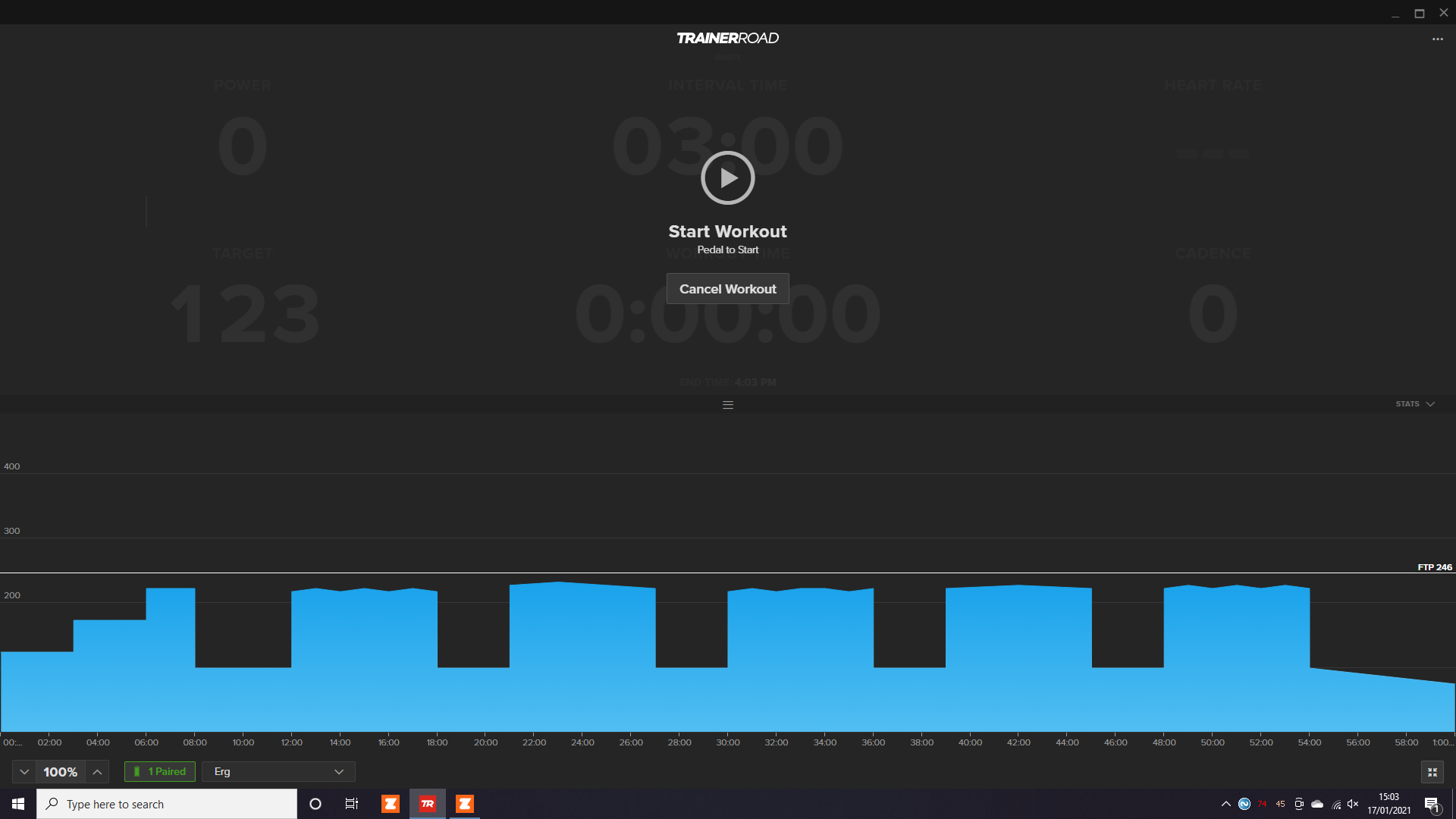 How to run Zwift and Trainer Road at the same time